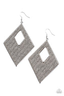 Woven Wanderer - Silver - Paparazzi Accessories