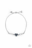 Big-Hearted Beam - Blue - Paparazzi Accessories