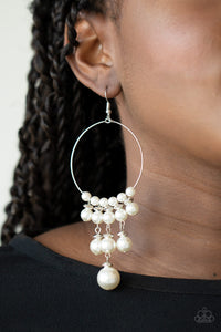 Working The Room - White - Paparazzi Accessories