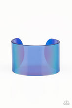 Load image into Gallery viewer, Holographic Aura - Blue - Paparazzi Accessories