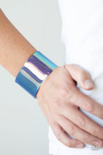 Load image into Gallery viewer, Holographic Aura - Blue - Paparazzi Accessories