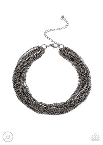 Catch You LAYER! - Black - Paparazzi Accessories