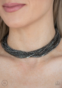 Catch You LAYER! - Black - Paparazzi Accessories