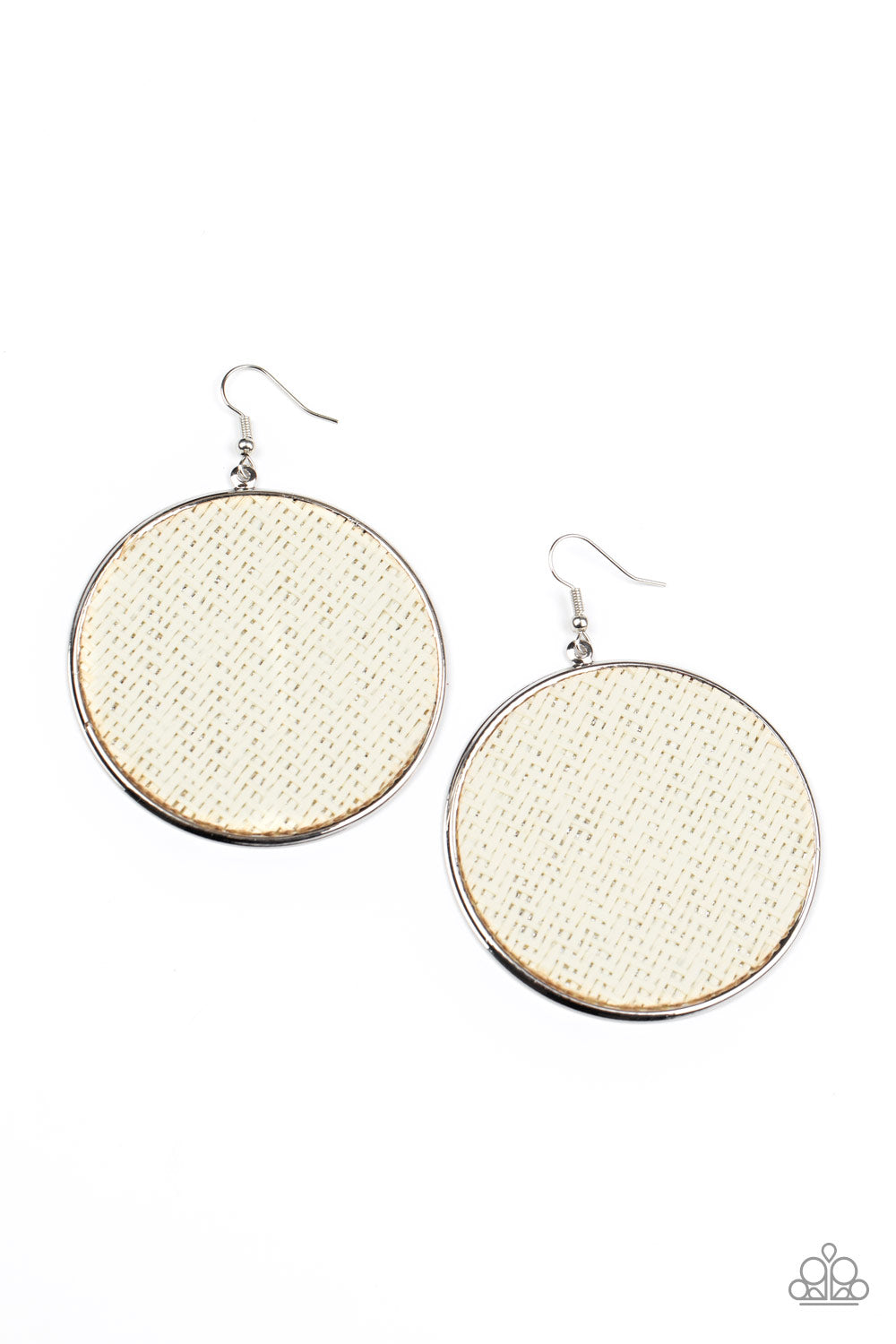 Wonderfully Woven - White - Paparazzi Accessories