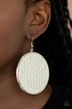 Load image into Gallery viewer, Wonderfully Woven - White - Paparazzi Accessories