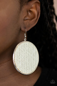 Wonderfully Woven - White - Paparazzi Accessories