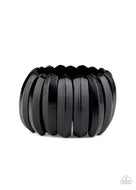Colorfully Congo - Black - Paparazzi Accessories