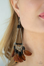 Load image into Gallery viewer, Haute Hawk - Black - Paparazzi Accessories