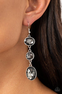 The GLOW Must Go On! - Silver Earrings - Paparazzi Accessories
