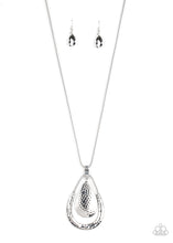 Load image into Gallery viewer, Texture Trekker - Silver - Paparazzi Accessories