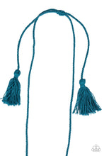 Load image into Gallery viewer, Between You and MACRAME - Blue - Paparazzi Accessories