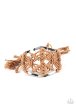 Load image into Gallery viewer, Macrame Mode - Brown - Paparazzi Accessories