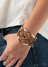 Load image into Gallery viewer, Macrame Mode - Brown - Paparazzi Accessories