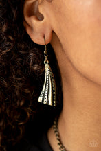 Load image into Gallery viewer, Read Between The VINES - Brass - Paparazzi Accessories