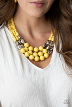 Load image into Gallery viewer, Flamingo Flamboyance - Yellow - Paparazzi Accessories