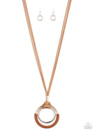 Elliptical Essence - Brown - Paparazzi Accessories