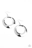Fiercely Faceted - Silver - Paparazzi Accessories