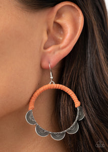 Tambourine Trend - Orange - Paparazzi Accessories