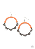 Tambourine Trend - Orange - Paparazzi Accessories
