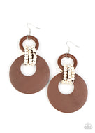 Beach Day Drama - Brown - Paparazzi Accessories