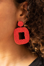 Load image into Gallery viewer, Beaded Bella - Red - Paparazzi Accessories