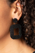 Load image into Gallery viewer, Beaded Bella - Black - Paparazzi Accessories