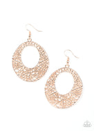Serenely Shattered - Rose Gold - Paparazzi Accessories