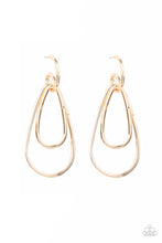 Load image into Gallery viewer, Droppin Drama - Gold - Paparazzi Accessories