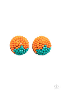 As Happy As Can BEAD - Orange - Paparazzi Accessories