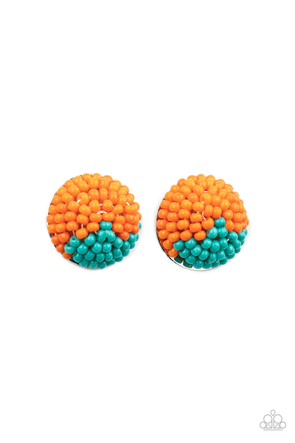 As Happy As Can BEAD - Orange - Paparazzi Accessories