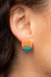 As Happy As Can BEAD - Orange - Paparazzi Accessories