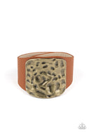 Brighten Up - Brass - Paparazzi Accessories