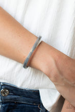 Load image into Gallery viewer, HAUTE On The Trail - Silver - Paparazzi Accessories