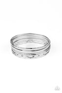 Top Of The Heap - Silver - Paparazzi Accessories