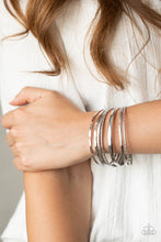 Load image into Gallery viewer, Top Of The Heap - Silver - Paparazzi Accessories