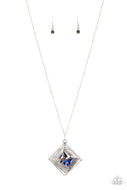 Timelessly Tilted - Blue - Paparazzi Accessories