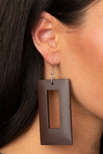 Load image into Gallery viewer, Totally Framed - Brown - Paparazzi Accessories