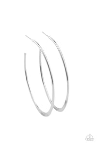 Flatlined - Silver - Paparazzi Accessories