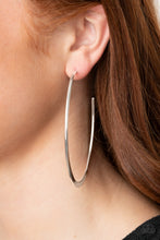 Load image into Gallery viewer, Flatlined - Silver - Paparazzi Accessories