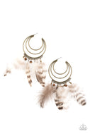 Freely Free Bird - Brass - Paparazzi Accessories