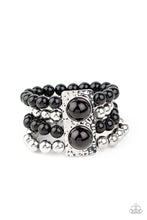 Load image into Gallery viewer, WEALTH-Conscious - Black - Paparazzi Accessories