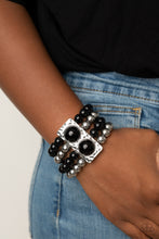 Load image into Gallery viewer, WEALTH-Conscious - Black - Paparazzi Accessories