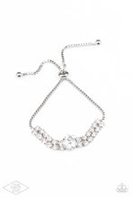 Load image into Gallery viewer, Gorgeously Glitzy - White - Paparazzi Accessories