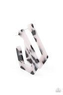 Flat Out Fearless - White - Paparazzi Accessories