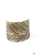 Where Theres a QUILL, Theres a Way - Brass - Paparazzi Accessories