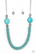 Desert Revival - Eco Experience - Blue - Paparazzi Accessories