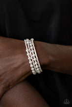 Load image into Gallery viewer, Starry Strut - White - Paparazzi Accessories