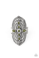 Shield in Place - Green - Paparazzi Accessories