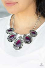 Load image into Gallery viewer, Opal Auras - Purple - Paparazzi Accessories