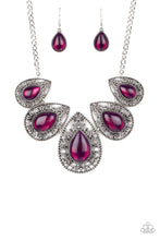 Load image into Gallery viewer, Opal Auras - Purple - Paparazzi Accessories